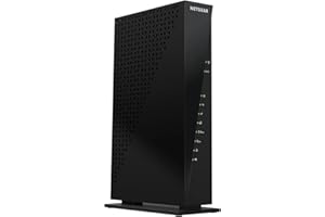 NETGEAR Cable Modem WiFi Router Combo C6300 | Compatible with Providers Xfinity by Comcast, Spectrum, Cox | Plans Up to 400Mbps | AC1750 WiFi Speed | DOCSIS 3.0.