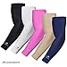 CompressionZ Compression Cooling Arm Sleeves for Men & Women| UV Sun Protection Elbow Pain Relief for All Sports and Recovery