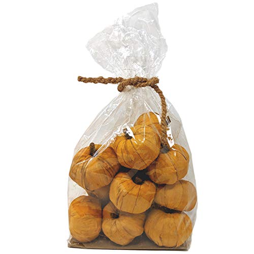Artificial Small Pumpkins Decorating for Fall, Thanksgiving, Harvest Decor for Table Autumn Decorations for Home or Farmhouse Fall Decor (15 Small Pumpkins) - Thumbnail 2