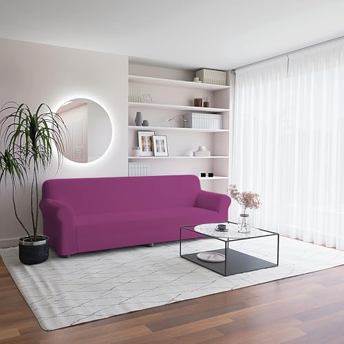 Italian Bed Linen Two-way Sofa Cover Most Beautiful Fuchsia 4 Seater