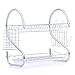 2-Tier Chrome Plated Dish Drying Rack 20