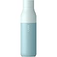 LARQ Bottle PureVis 25 oz - Self-Cleaning and Insulated Stainless Steel Water Bottle with UV Water Purifier and Award-winning Design | Reusable & Travel Friendly, Seaside Mint