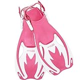 Cressi Rocks Kids Fins (Pink White, Large/X-Large)