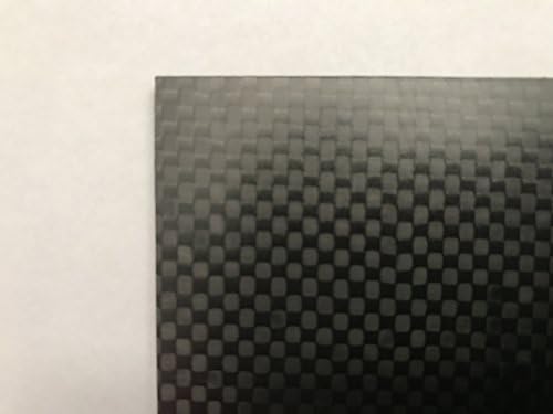 400 x 500 x 4.0mm Carbon Fiber 3K Twill Matte Sheet