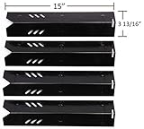 PH1591 (4-pack) Porcelain Steel Heat Plate for Backyard Grill BY12-084-029-98, Backyard GBC1255W, Uniflame GBC1059WB, Uniflame GBC1059WE-C, Uniflame GBC1069WB-C and Others