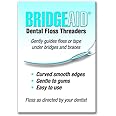 BridgeAid Dental Floss Threaders (1 Pack of 50)