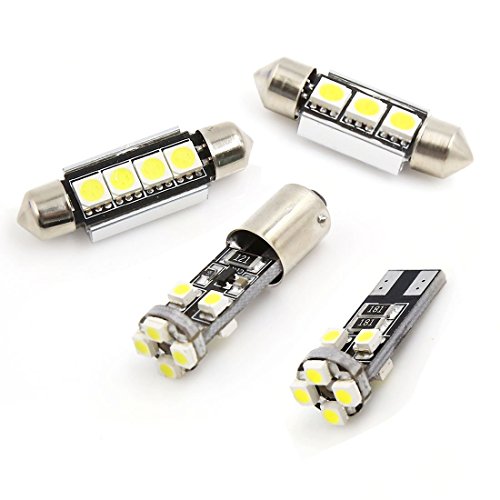 Etbotu 21pcs White Car Dome Map Reading LED Interior Light for BMW E46 Sedan Coupe M3 1999-2005 Canbus