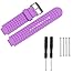 Garmin Forerunner Bands, BeneStellar Replacement Sport Colourful Bands for Garmin Forerunner 230 / 235 / 630 / 220 / 620 / 735 GPS Golf Watch (08-Pack)