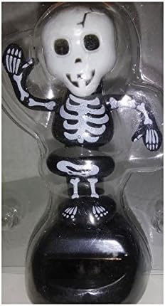 Plastic Solar-Powered Dancing Halloween Skeleton Style May Vary