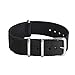 OWNITOW 4 Pack Nylon Watch Bands, Canvas Fabric Ballistic Nylon Watch Straps - Widths 16mm 18mm 20mm or 22mm 24mm