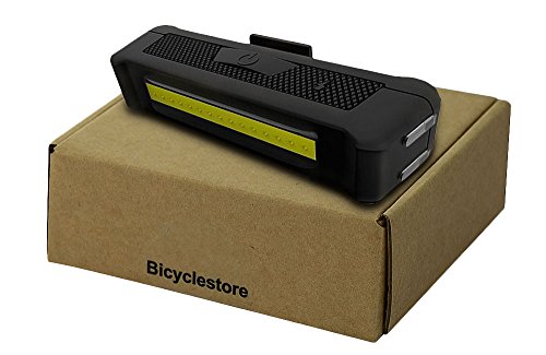 BicycleStoreÂ® 6 Mode High Brightness LED USB Rechargeable Bicycle Rear Tail light Waterproof Safety Super Bright Bike Mountain Back Lamp (white)