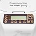 Automatic Cat Feeder Dog and Cat Food Dispenser 6L Capacity Pet Feed Program Up to 4 Meals per Day Digital Timer Voice Record Flexible Portions Power Adapter Operated with Optional Battery Backupthumb 3