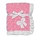 Baby Starters Plush Swirl Blanket, Bow, Pink