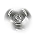 Metal Fidget Spinner Origianl Envolve (Silver) - For focus, calm anxiety, and break nervous habits - Long spins 3-5 minutes (Gift Packaging)