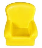 Big Yellow Chair Shaped Stress Relief Toy, Squeezable Foam.