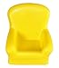 Tom David Lewis Big Yellow Chair Shaped Stress Relief Toy, Squeezable Foam.