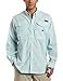 Columbia Men's Super Bonehead Classic Long Sleeve Fishing Shirt (Gulf Stream Gingham, Large)