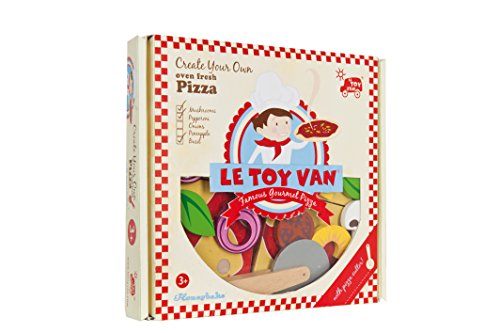 Le Toy Van Create Your Own Pizza Wooden Playset
