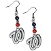 MLB Women's Fan Bead Dangle Earrings