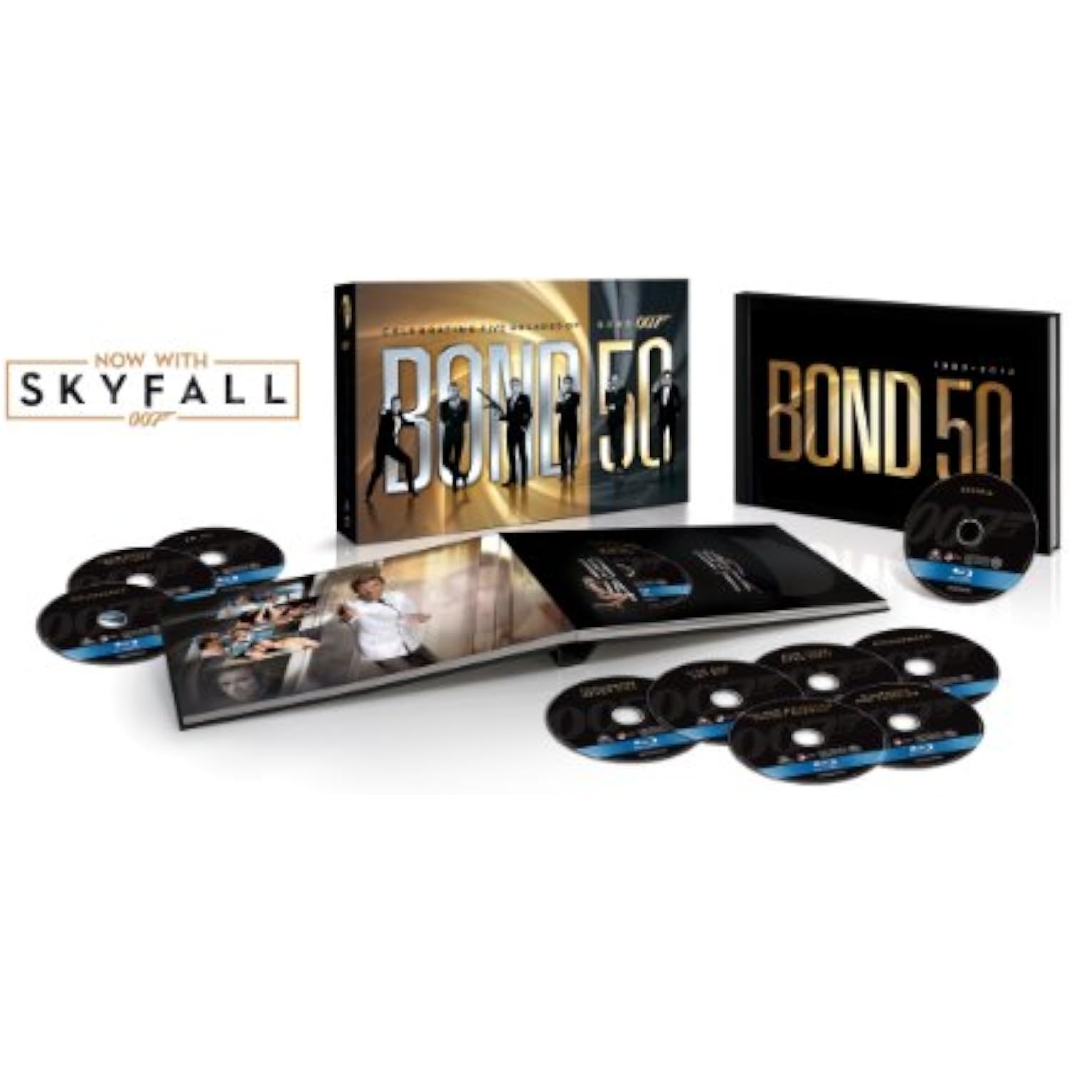007 ジェームズ・ボンド 50周年記念 DVD-BOXセット　　激レア Bond 50: The Complete 23 Film Collection with Skyfall [Blu-ray