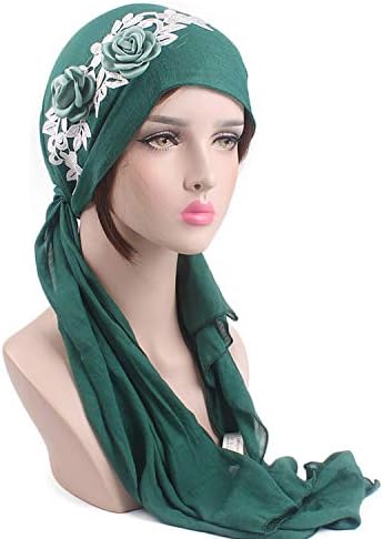 Women Turban African Chemo Head Scarf Muslim Hat Hijab Cancer Headwear Wrap Cap
