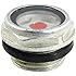 uxcell Air Compressor Fittings Metal 1/2"PT Threaded Oil Sight Glass