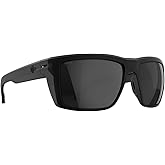 Spy Optic Men's Overhaul Polarized Square Sunglasses, Soft Matte Black, 59mm
