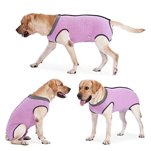 Dotoner Dog Recovery Suit Abdominal Wound Puppy Surgical Clothes Post