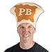 Tigerdoe Peanut Butter & Jelly Costume Set - Couples Costumes - Food Costumes - Costumes for Adults - 2 Pk (PB&J Couples Hats) Purple