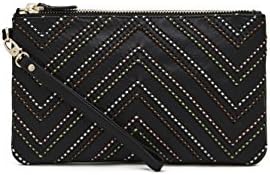 Mighty Purse Wristlet – Smartphone Charging Wristlet for iPhones and Android Phones - Genuine Leather Wristlet with Rechargeable Battery