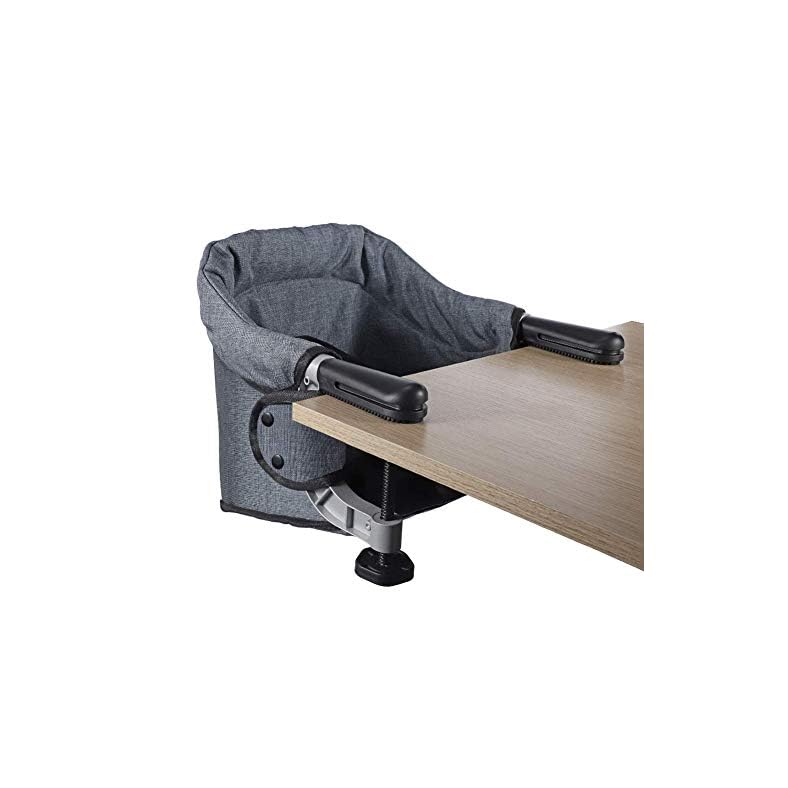 Hook On Chair, Clip on High Chair, Fold-Flat Storage Portable Baby Feeding Seat, High Load Design, Attach to Fast Table…