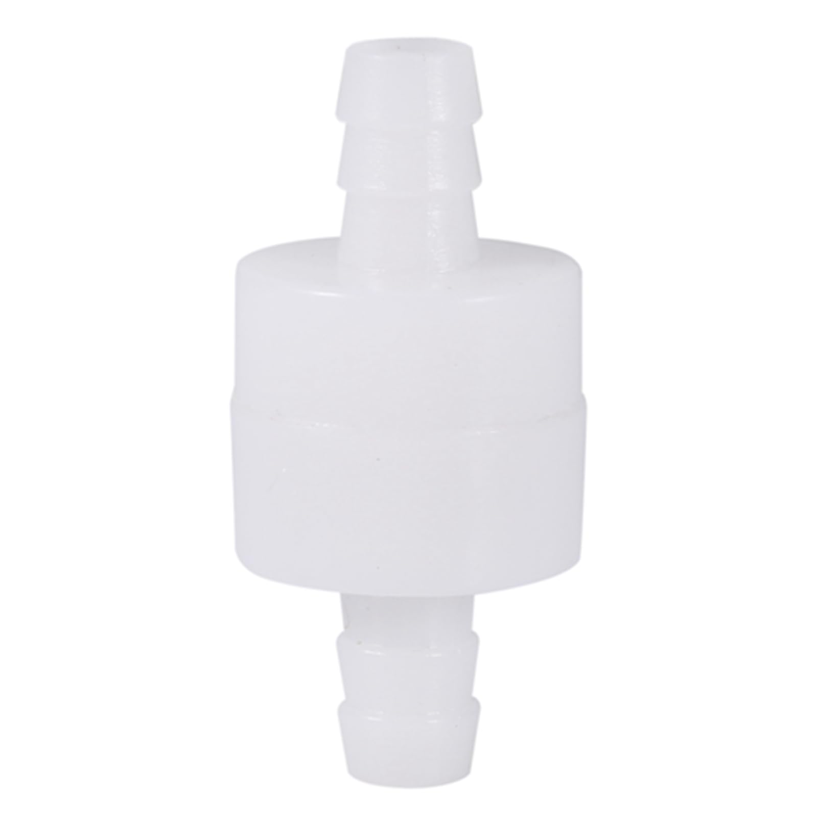 Oumefar 8mm Inline Air Check Valve Plastic Water Non Return Valves Single Phase Quick Connect Fittings Straight Push Check Valvefor Fuel Gas Liquid Air