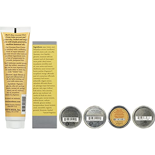 Burt's Bees Classics Gift Set, 6 Products in Giftable Tin – Cuticle Cream, Hand Salve, Lip Balm, Res-Q Ointment, Hand Repair Cream and Foot Cream 5 Burt's Bees Classics Gift Set, 6 Products in Giftable Tin – Cuticle Cream, Hand Salve, Lip Balm, Res-Q Ointment, Hand Repair Cream and Foot Cream