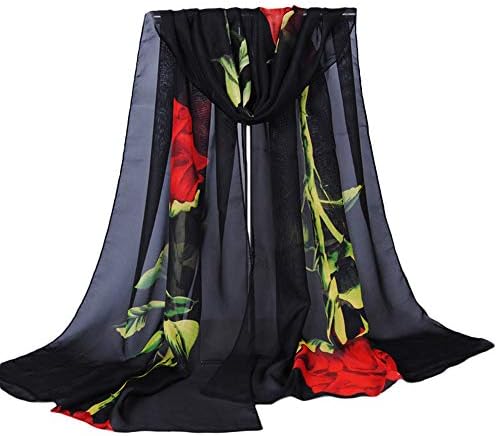 Clearance Women Scarf Toamen Soft Breathable Print Pattern Parisian Stripe Shawl Long Ladies Wrap Sheer Scarves