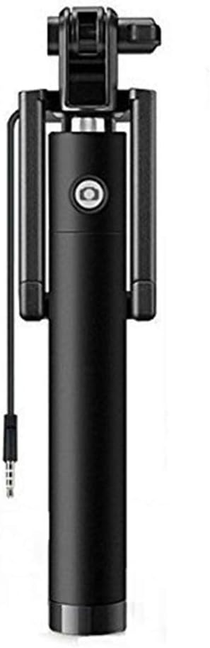 Wonderford Plastic and Metal Supreno Locust Pocket Sized Compact Adjustable Selfie Stick Monopod with Aux