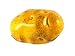 6pc Artificial Potato Yellow Large 4-Inch - Plastic Decorative Potatos Vegetable Fruit - Six Pieces