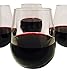 RV Camping Wine Glasses - Stemless - Set of 4 - Tritan Plastic - BPA and EA Tritan Plastic - Heavy Duty - Shatterproof - Unbreakable - 16oz - Pool Accessories - Lake House