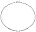 Singapore Chain Twisted Curb Anklet Ankle Bracelet For Women Teens .925 Sterling Silver 9 Inch Made In India
