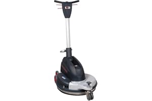 Viper Cleaning Equipment DR2000DC Dragon Series Dust Control Floor Burnisher, 20" Deck Size, 2000 RPM Brush Speed, 110V, 1.5 hp, Folding Handle, 50' Power Cable, 2 5" Wheels
