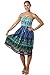 One-Size-fits-Most Tube Dress/Coverup - Tribal Sparks Blue