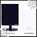 MIRRORVANA® X-Large 3 Way Lighted Makeup Desk Mirror with 10X/5X/3X Close Up Magnifying Trifold Panel View - LED Lit with Battery or USB Cable - Gift for Women, Teens and Girls