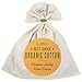 Organic Cotton Nut Milk Bag - Super Smooth Almond Milk Maker - No Seam Bottom, Drawstring Free - Professional Reusable Food Strainer for Yogurt, Cheese, Juice, Tea, Coffee - Natural & Eco-Friendly