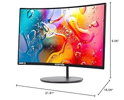 Sceptre Curved 24-inch Gaming Monitor 1080p R1500