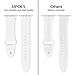UPOLS Compatible with Apple Watch Band 38mm 42mm 40mm 44mm Sport Band, Silicone Sport