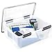 IRIS Weathertight Storage Box, 30.6 Quart, 6 Pack