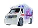 DICKIE TOYS Push and Play SOS Rescue Ambulance