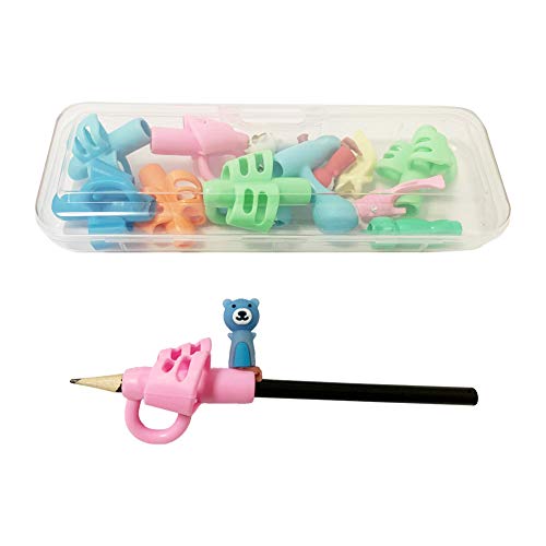 image for Gotega Pencil Grip, 100% Silicon Writing Aid Grips for Correct The Wro