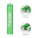 AAAA Batteries, ANVOW Rechargeable AAAA Batteries for Surface Pen, Rechargeable AAAA Battery for Active Stylus, Ni-MH 1.2V 400mAh with Storage Box (2-Pack)