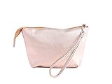 Lipstick Carrying Case for 16 Tubes of LipSense, Younique Splash and Lip Glosses with elastic bands and detachable wristlet , Tester Bag, Party In A Purse (Rose Gold Solid)