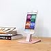 Twelve South Hirise Deluxe for iPhone/Ipad/Smartphone, Rose Gold | Adjustable Charging Stand w/Lightning + MicroUSB Cables